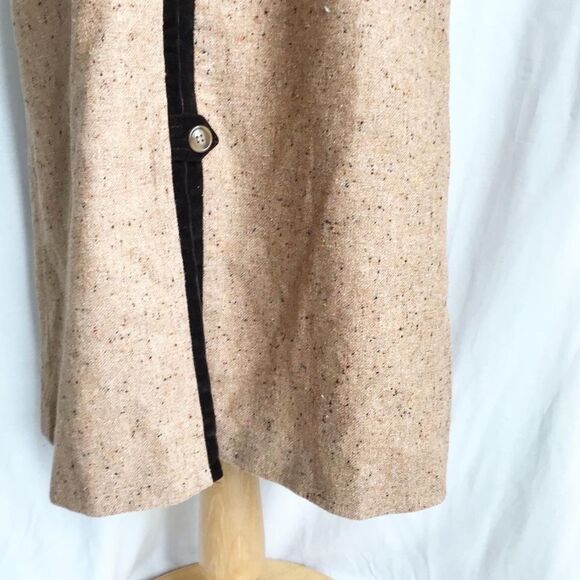 Vintage perruzza wool speckled skirt size S - Picture 3 of 7